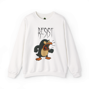 Resist – Angry Penguin Crewneck Sweatshirt